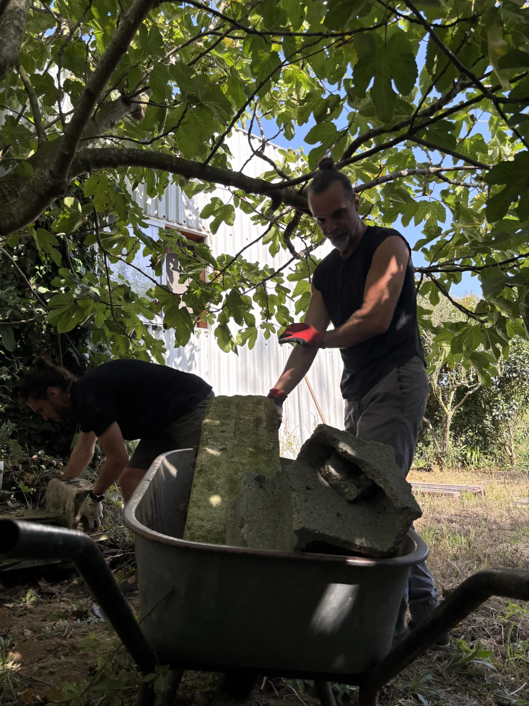 wheel barrow